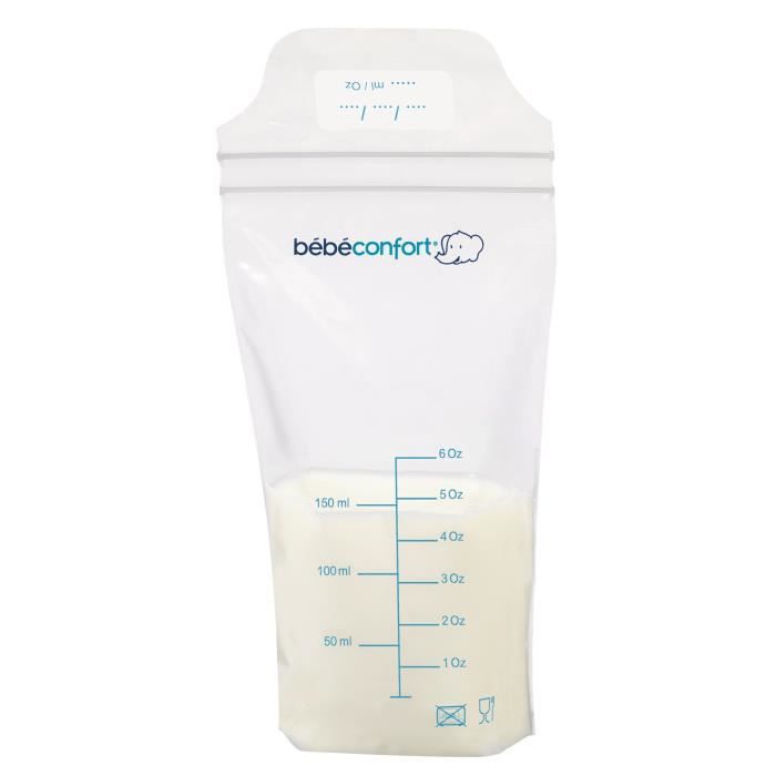 BEBE CONFORT 25 Sachets Conservation Lait 150ml