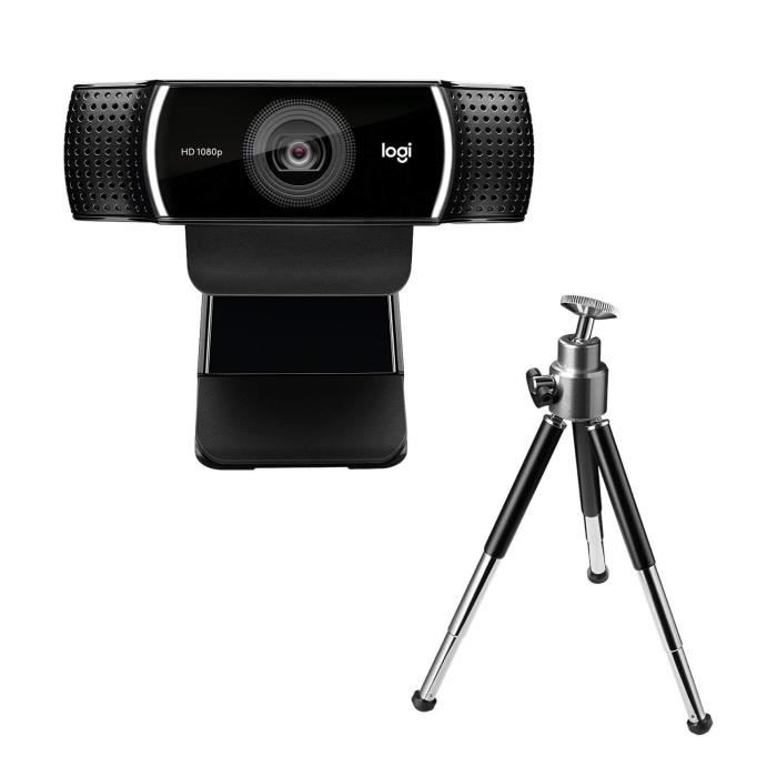 Webcam - Full HD 1080p - Logitech G - C922 Pro - Microphone intégré - Stream