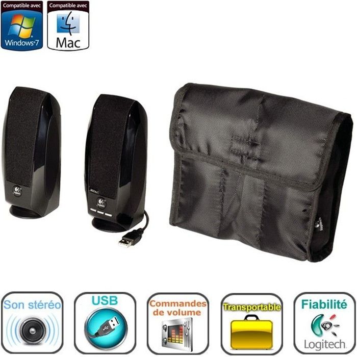 Logitech enceintes USB 2.0 - S150