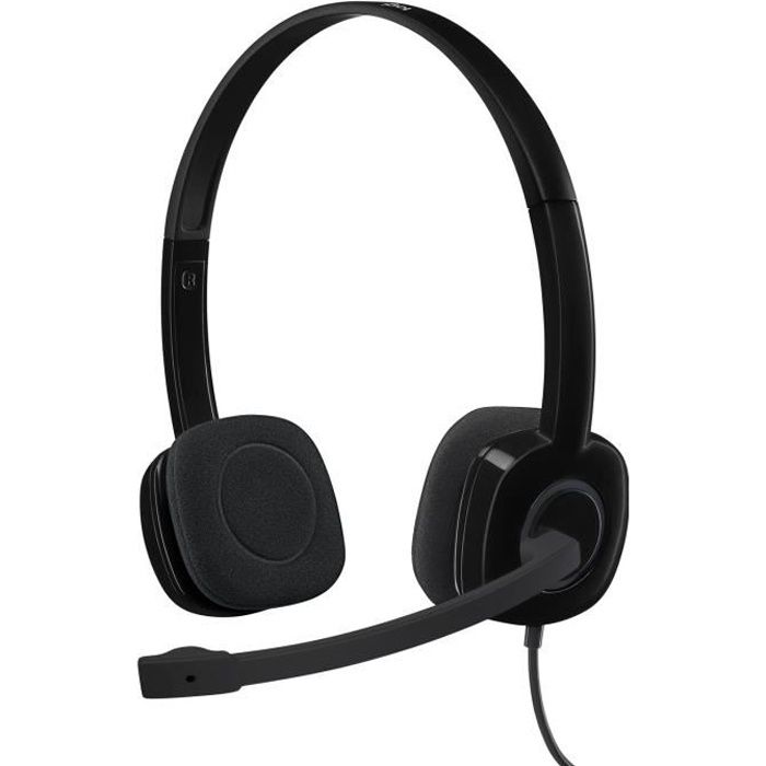 LOGITECH - Casque Stereo H151 - Noir
