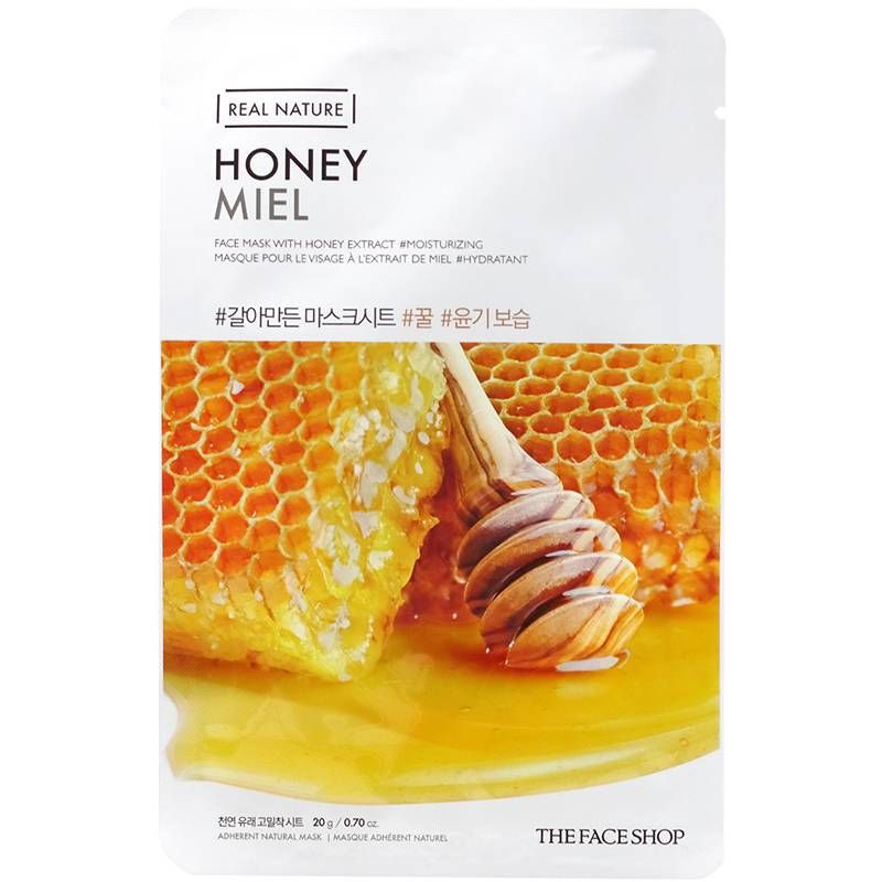 MASQUE VISAGE AU MIEL THE FACESHOP REAL NATURE (GZ)