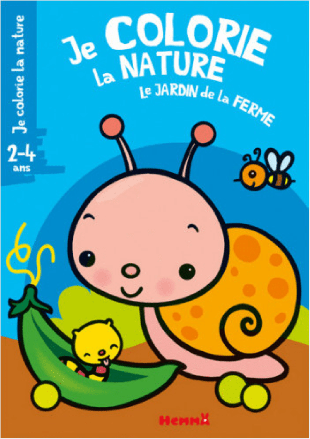JE COLORIE LA NATURE 2-4 ANS - LE JARDIN DE LA FERME