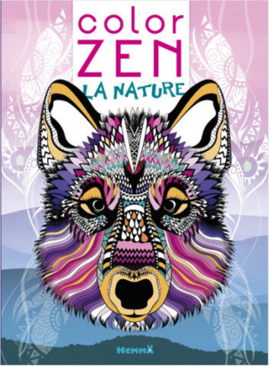 COLOR ZEN - LA NATURE LE LOUP