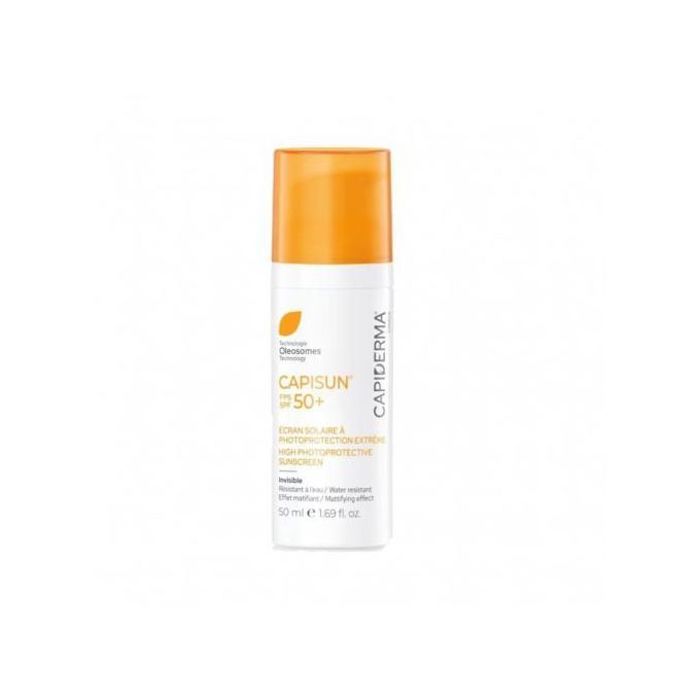 Capiderma - Capisun Crème solaire invisible SPF50+ - 50 ml