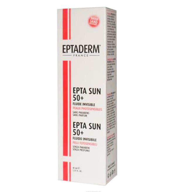 Eptaderm Epta Sun 50+ Fluide Invisible - 40 ml