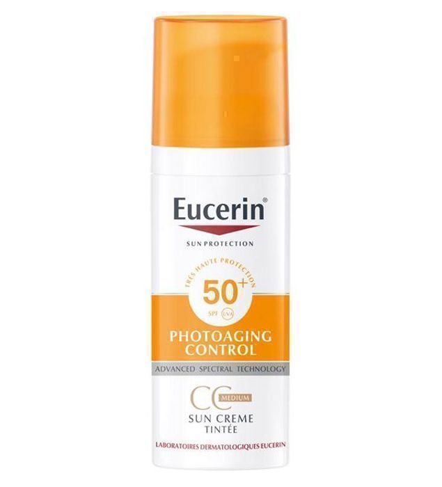 Gel Crème Teintée - Eucerin - Photoaging Control - SPF50+ - 50 ml - Peaux Sensibles