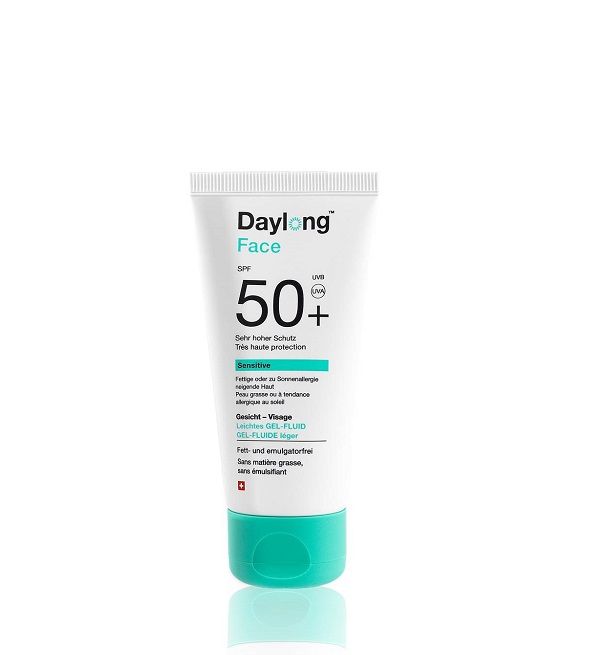 DAYLONG FACE SENSITIVE FLUIDE REGULATEUR SPF50+50ML