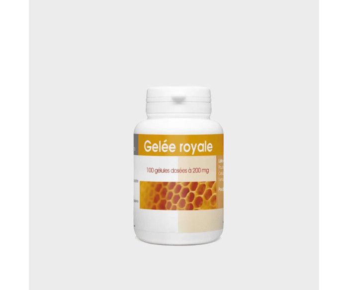 Complément alimentaire - GPH - Gelée Royale - 100 gélules - 200 mg - Stimulant des défenses naturelles