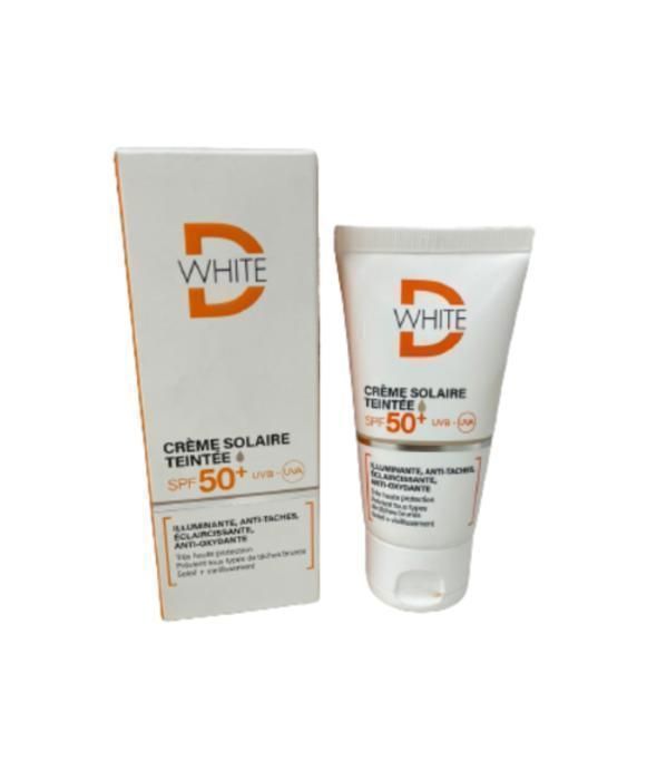 Dwhite Crème Solaire Teintée Spf50+ 50ml