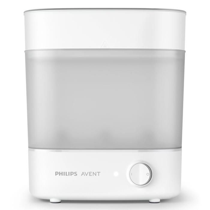 Avent Stérilisateur électrique à vapeur 3 en 1 - Stérilisation de 6 biberons
