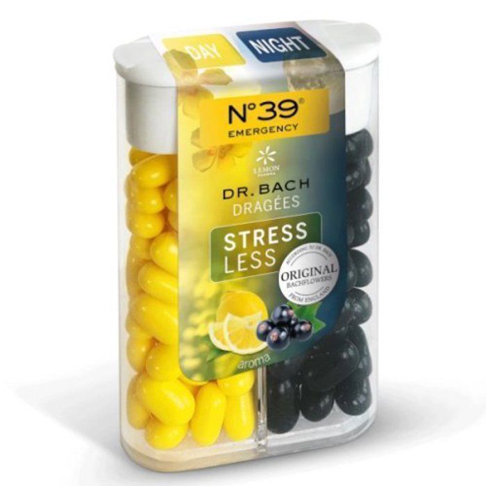 Stressless Fleurs de Bach dragées Jour/Nuit 44g