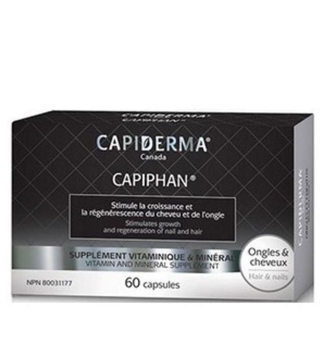 Capiderma – Capiphan vitamines ongles et cheveux – 60 capsules
