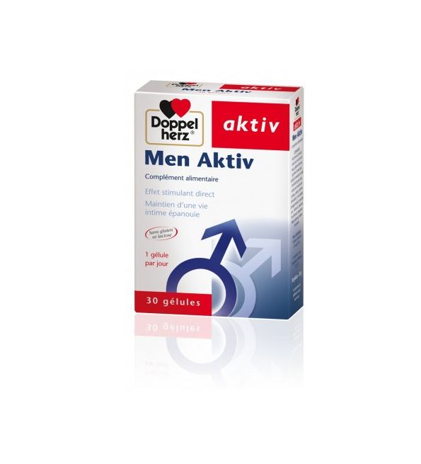 Doppel herz Men Aktiv 30cap