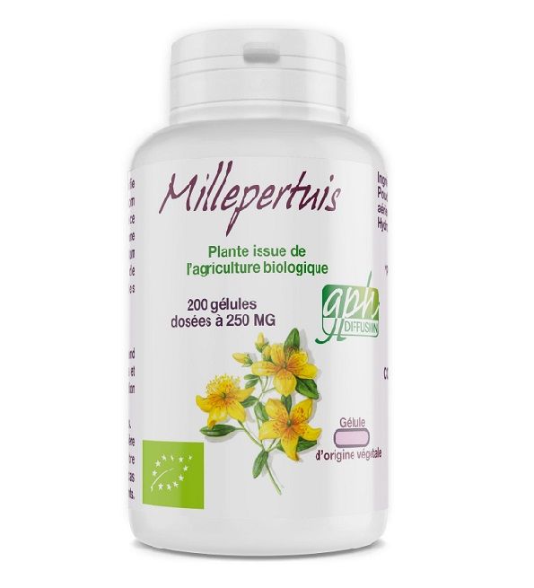 GPH Millepertuis 200 gélules 250mg