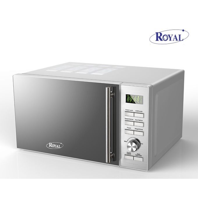 MICRO-ONDES ROYAL - GRILL SILVER 20L, 900W - MOR 22-GMX
