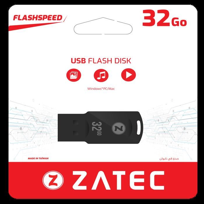 CLÉ USB ZATEC - Flashspeed 32GO