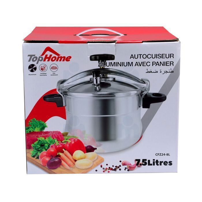 COCOTTE ALUMINIUM 7,5 LITRES TOP HOME