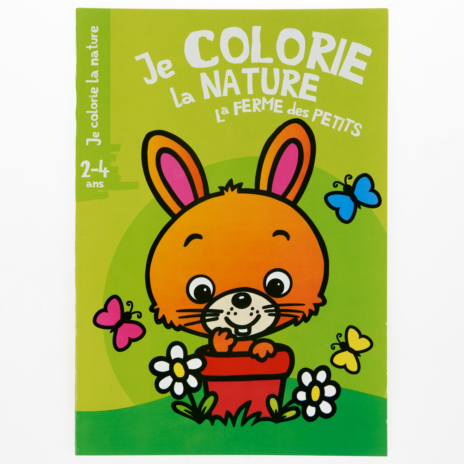 Je Colorie La Nature - La Ferme -Des Petits Lapin