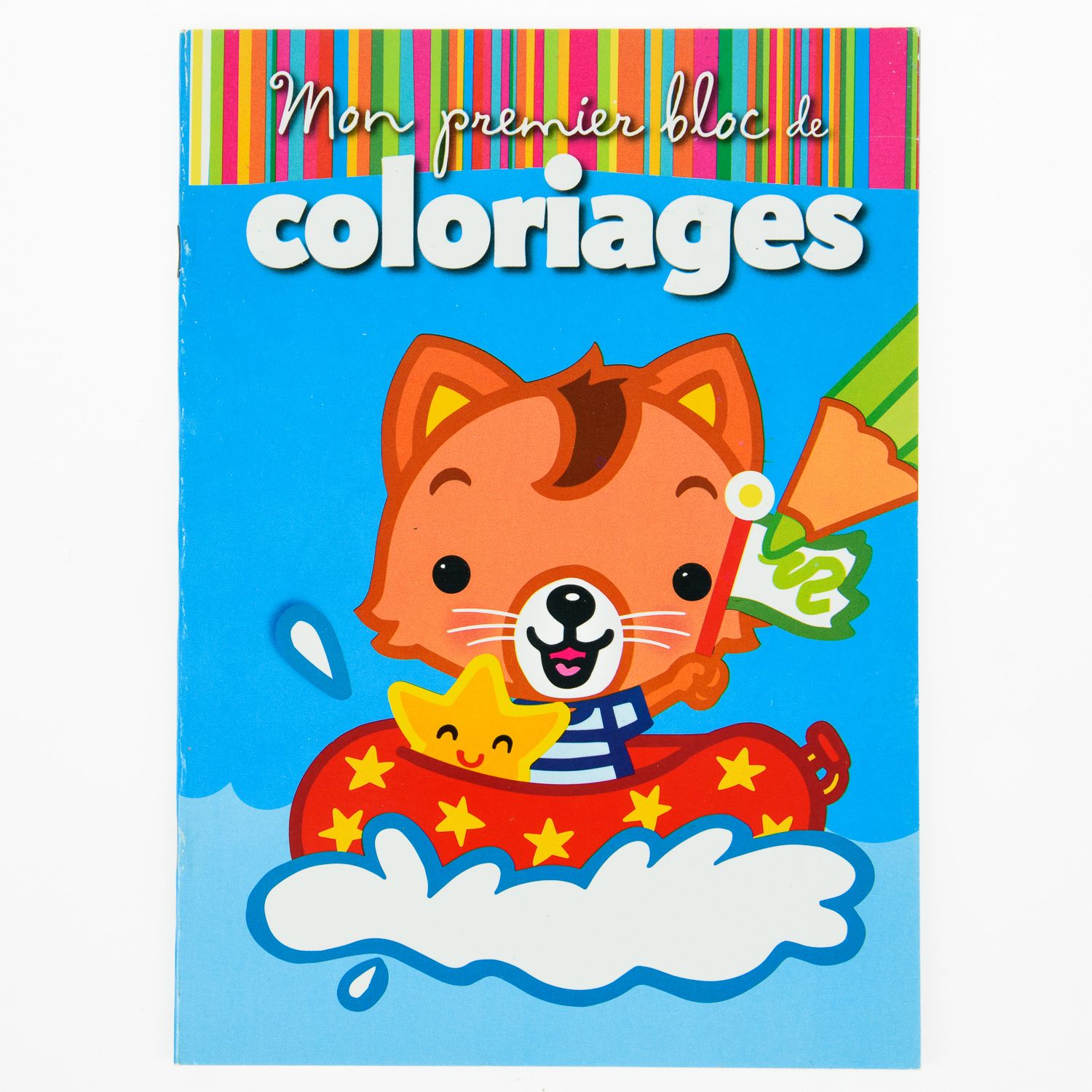 Mon Premier Bloc De Coloriages - Chat 16 A5