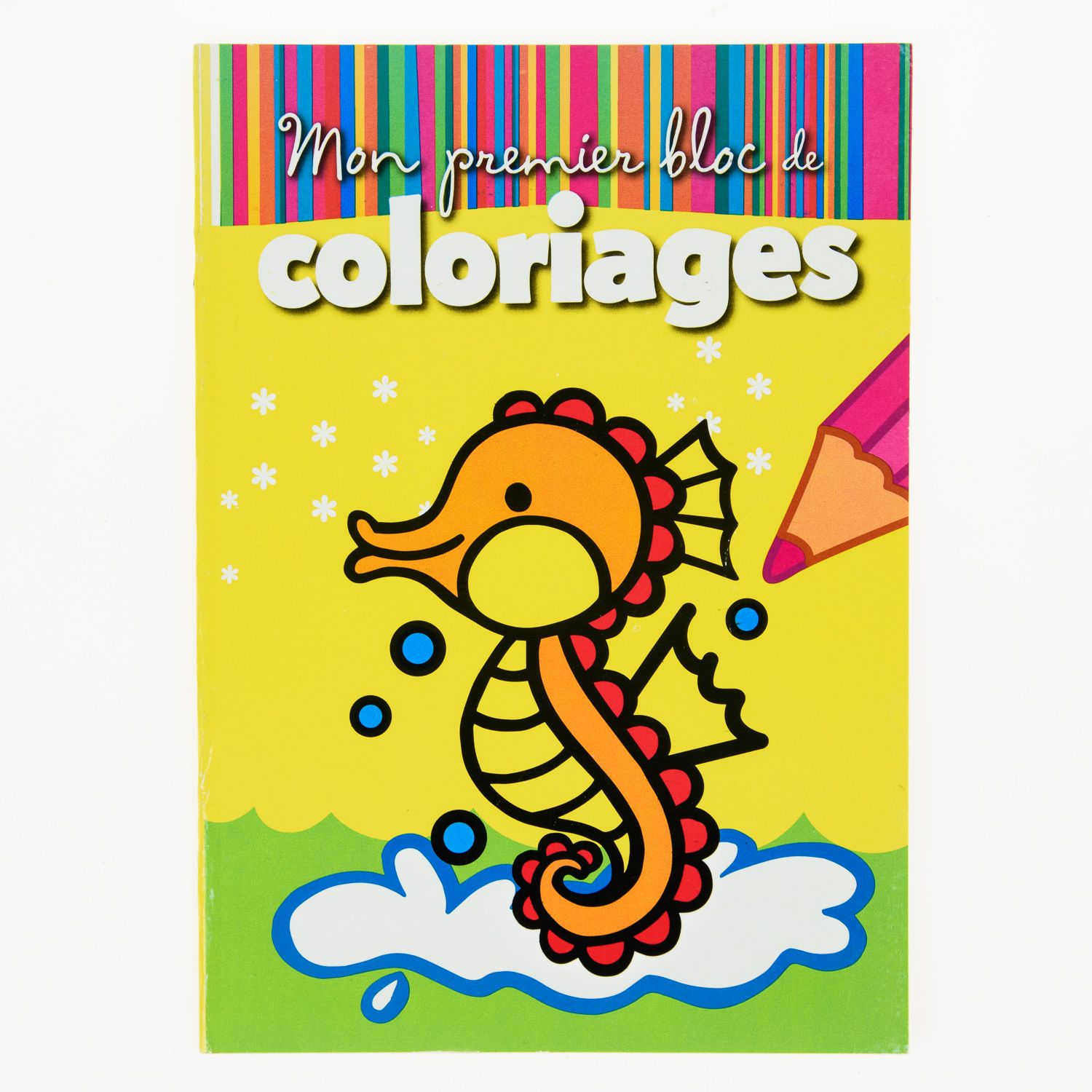 Mon Premier Bloc De Coloriages - Hippocampe 16 A5