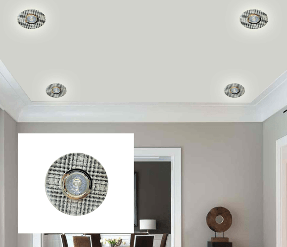 FERMONT SPOT ENCASTRABLE FIXE ROND MR16 CONTOUR LED 3W 6500K Q120mm