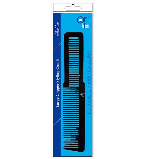 OR BLEU Large Cliper Styling Comb Ref HB-252