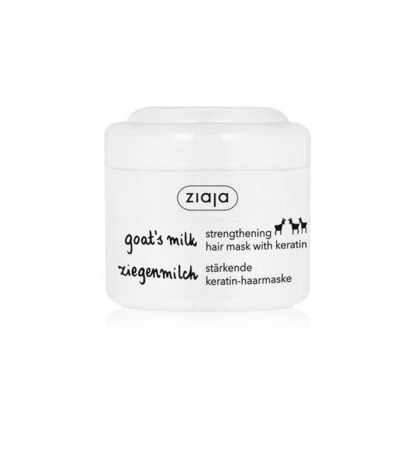 Masque capillaire - Ziaja - Goats Milk - 200ml - Hydratation - Régénération - Cheveux secs