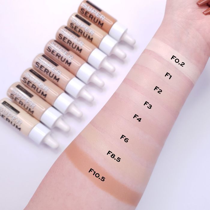 Fond de teint - Revolution - RELOVE SUPER SERUM - Teinte F10.5 - 25 ml - Tous types de peau