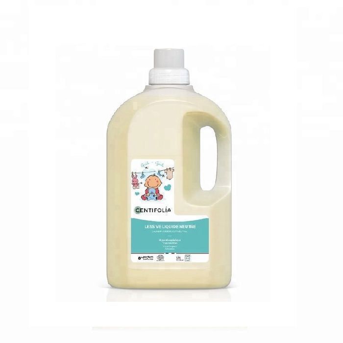 Lessive Liquide - CENTIFOLIA - BB Lessive Liquide - 1.5L - Sans parfum - Respecte peaux sensibles