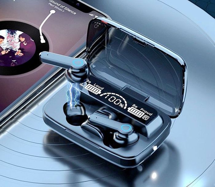 Écouteurs Bluetooth 5.3 sans Fil avec Microphone EarBuds - TWS M19 - Noir