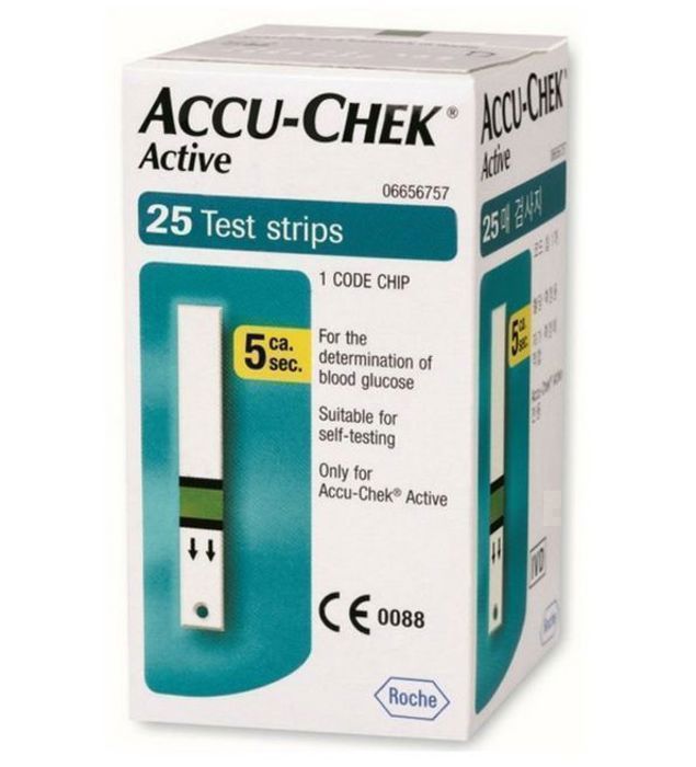 Accu-Chek Active Bandelettes Boite De 25