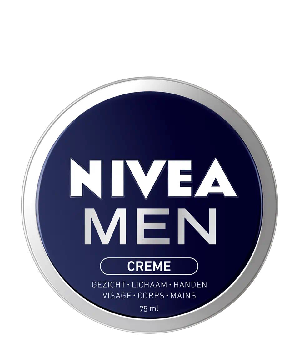 Crème de soin hydratante - NIVEA MEN - 75ml - Non gras - Vitamine E - Tous types de peau