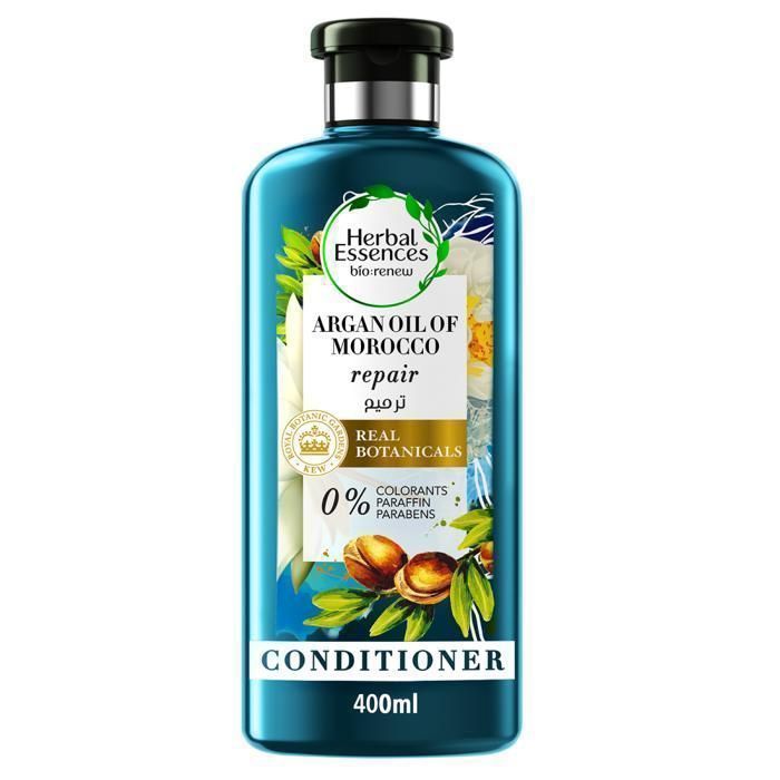 Herbal Essences Après-Shampoing Réparateur à l'Huile d'Argan du Maroc - 400ml