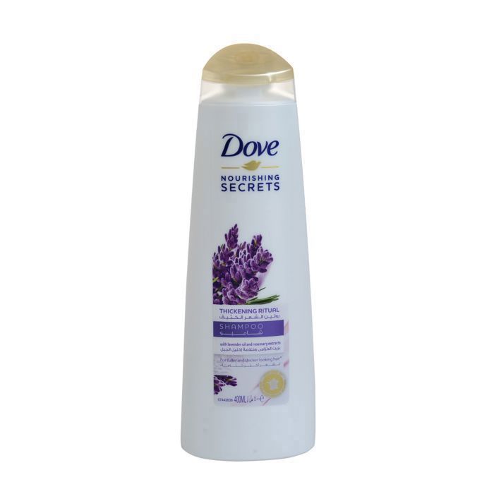 Dove Shampooing Fortifiant aux Extraits de Lavande et de Romarin - 400ml