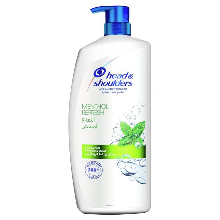 Head & Shoulders Shampoing Antipelliculaire Fraicheur Menthol - 1000ml
