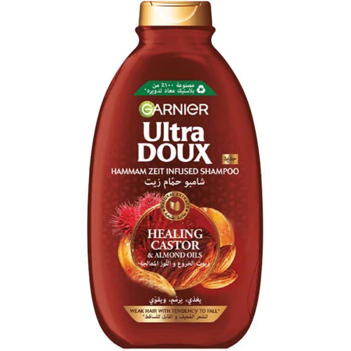 Ultra Doux - Shampooing à l'huile de ricin et d'amande 400ml