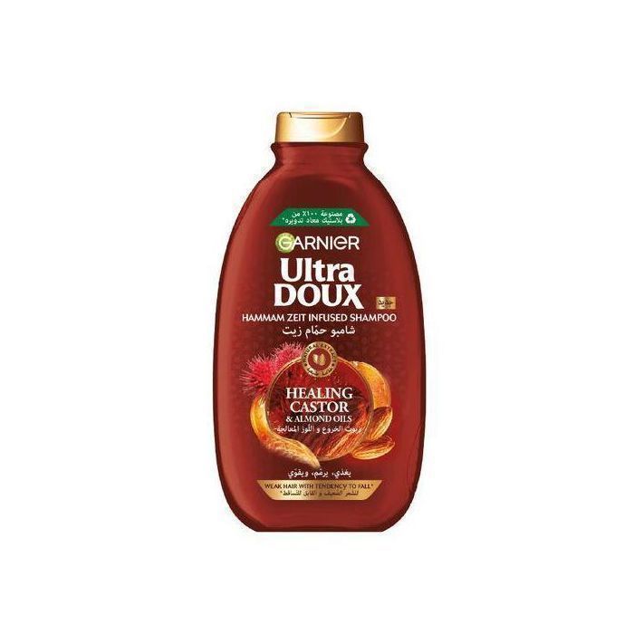 Ultra Doux - Shampooing à l'huile de ricin et d'amande 200ml