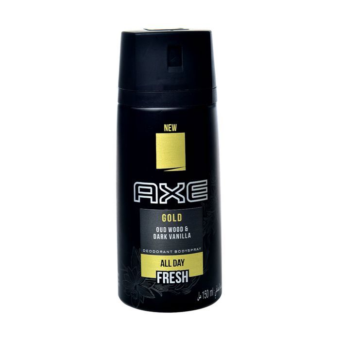 Déodorant - AXE - Gold Oud - 150 ml - Parfum bois de oud - Vanille intense