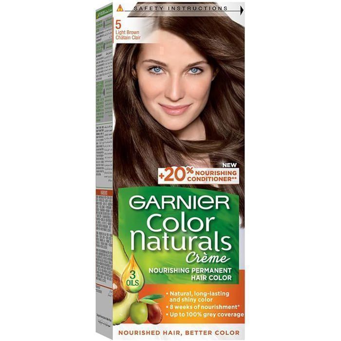 Color Naturals - Crème colorante permanente CHATAIN CLAIR 5
