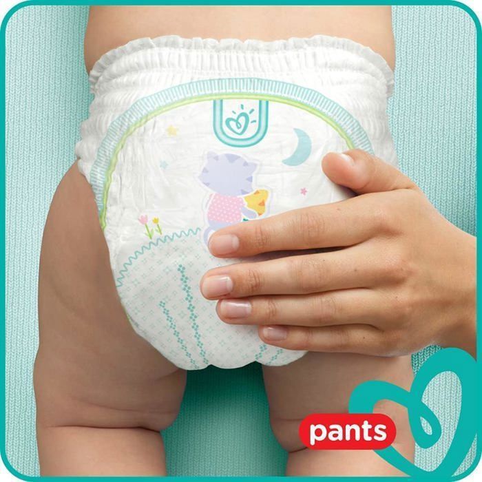 Couches-Culottes - PAMPERS - Slimfit - Taille 5 (12-18kg) - 46 unités - Protection 360°