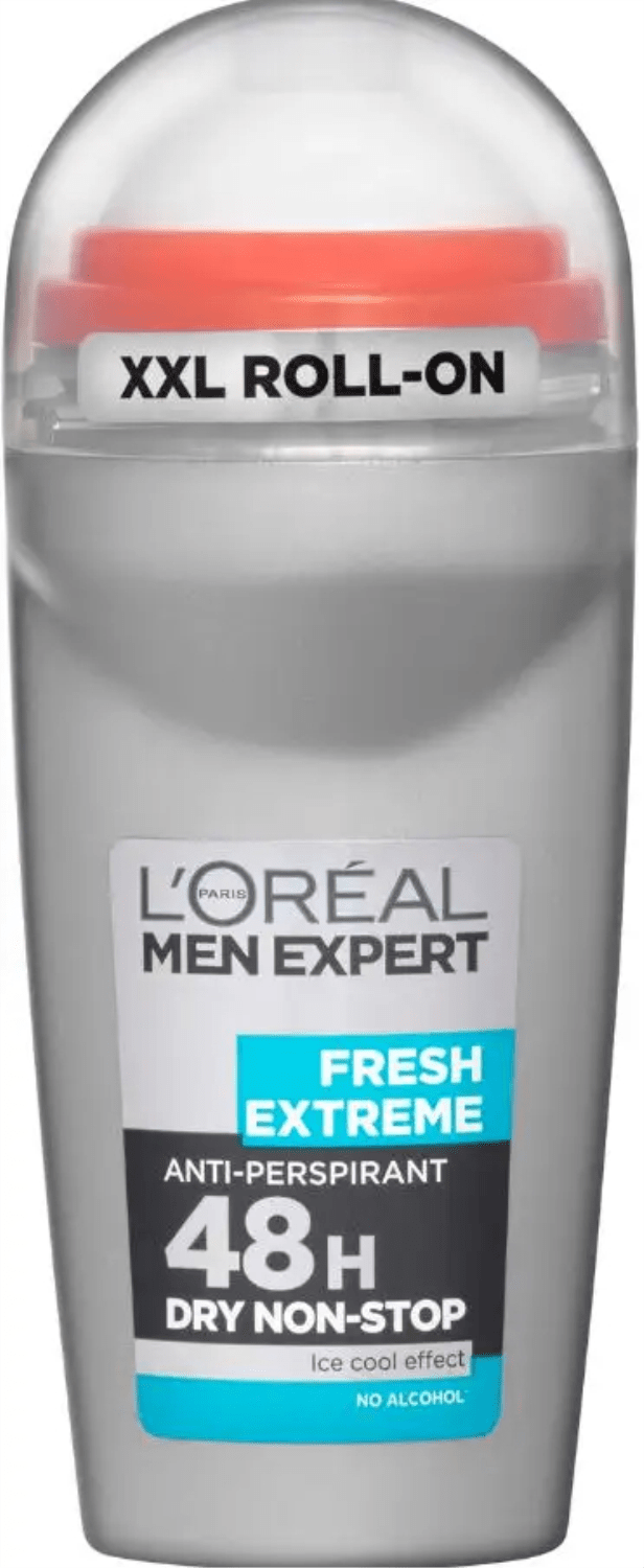 L'Oréal Men Expert - Déodorant bille pour homme Fresh extreme 4 en 1 50 ml