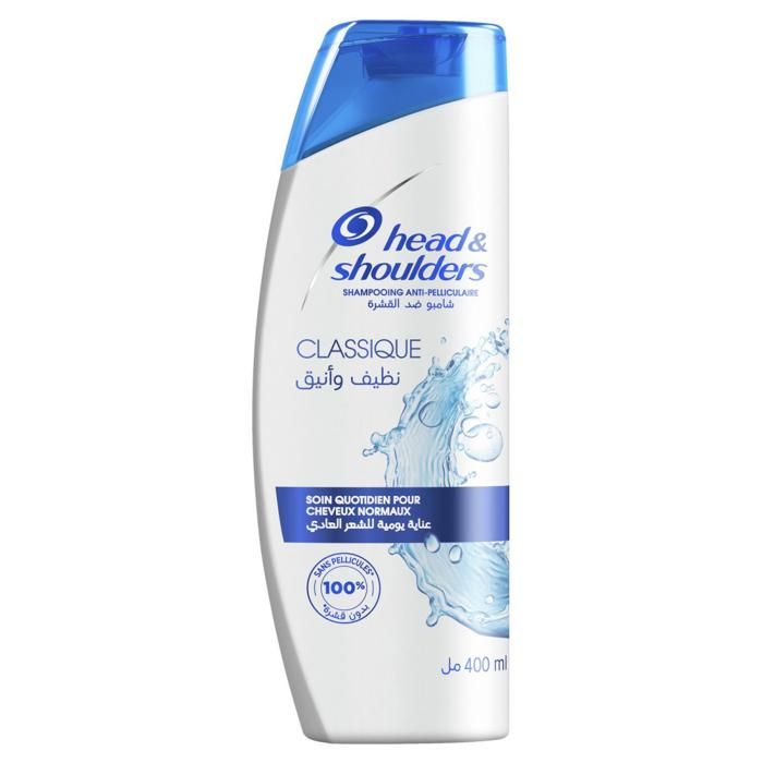 Head & Shoulders Shampoing Antipelliculaire Classic Soin Quotidien - 400ml