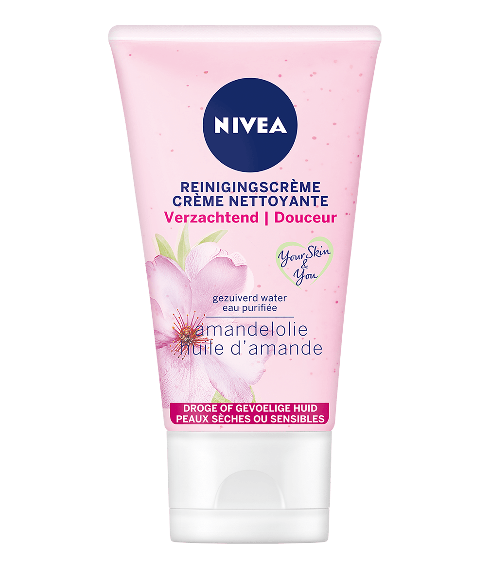 Crème Nettoyante - NIVEA - Douceur - 150ml - Peaux sèches et sensibles - Non comédogène