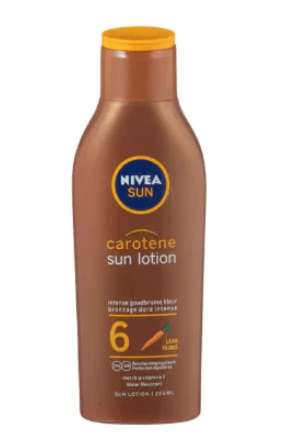 Lait Solaire - NIVEA - Carotène - SPF 6 - 200ml - Protection UVA/UVB
