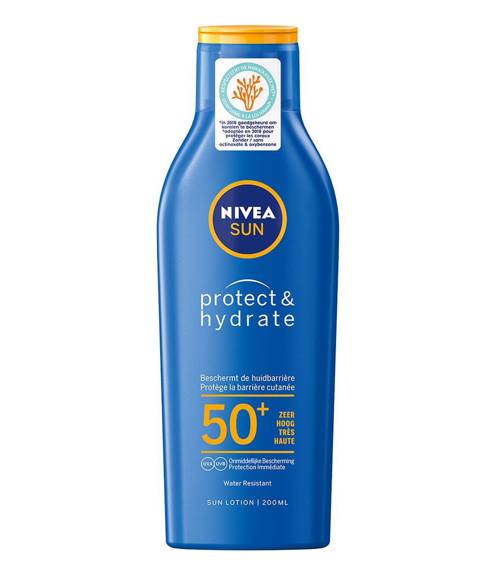 Lait Solaire - NIVEA SUN - Protect & Hydrate - SPF 50+ - 200ml - Waterproof