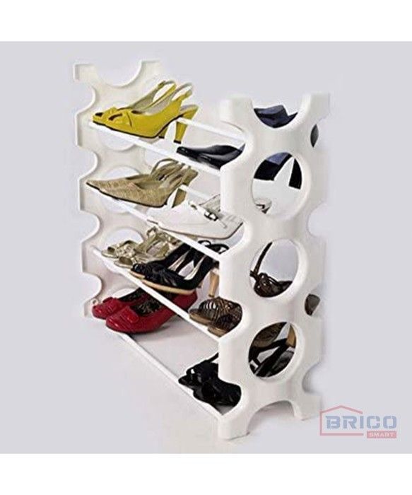 Etagères à chaussures - blanche