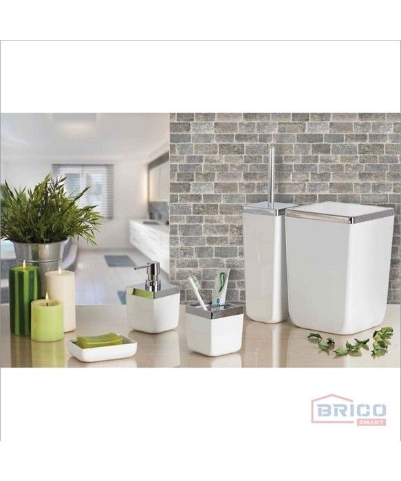 Ensemble salle de bain toskana (5 pièces - Blanc )