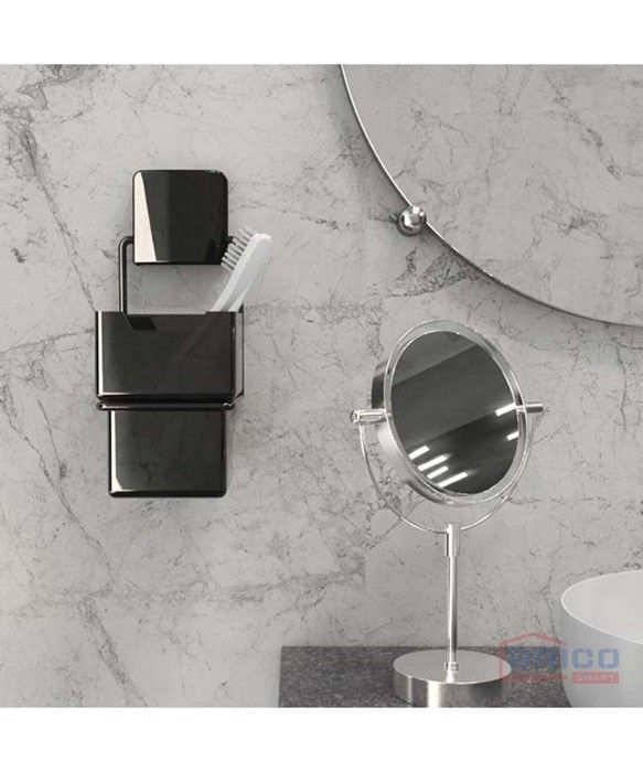 Support de brosse à dents noir