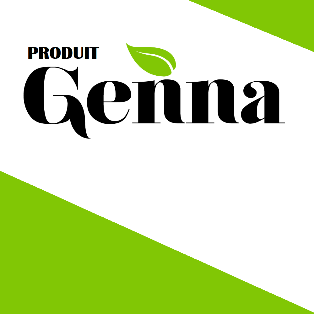 Déodorant stick - GENNA - Menthe - 100% d'origine naturelle - 0% aluminium - 45 gr