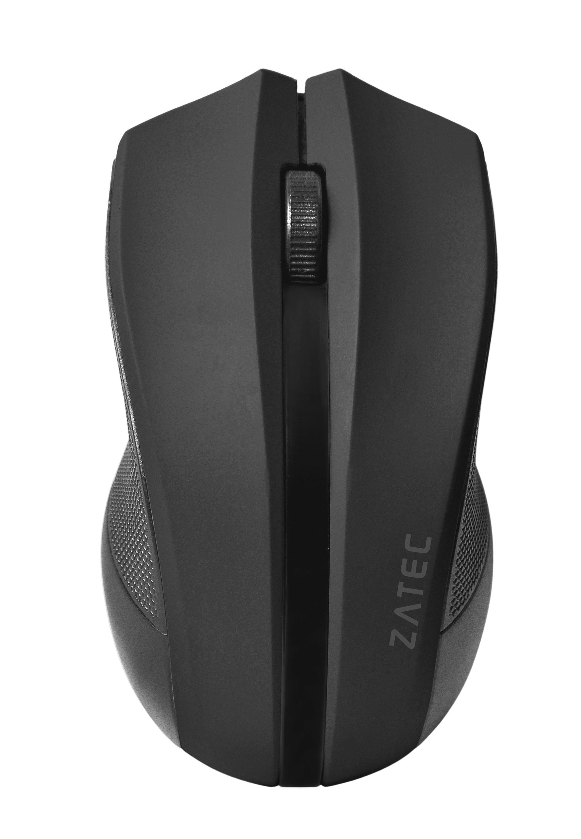 Souris Sans Fil USB - ZATEC - Ergonomique - Silencieuse - 2 Piles AAA Incluses - Noir